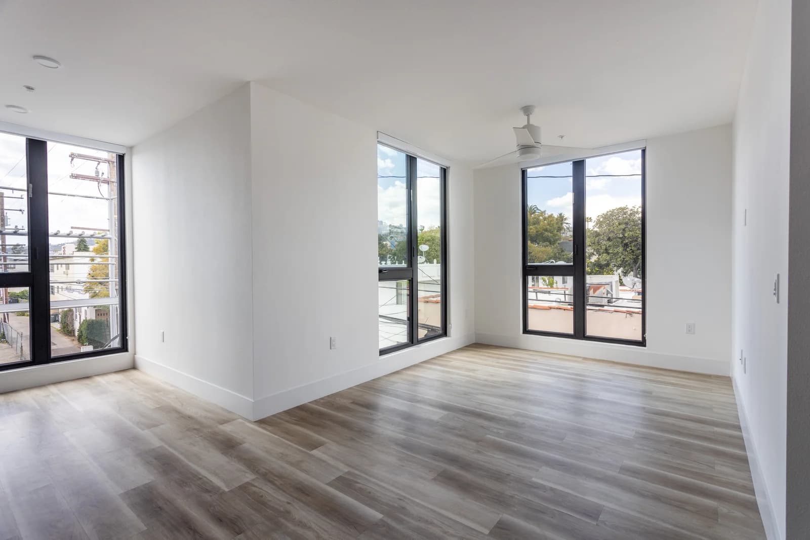 Virtual staging before transformation